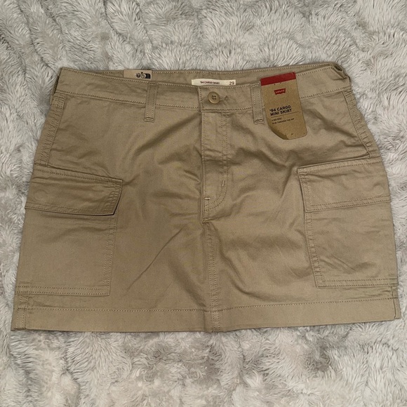 Levi's Dresses & Skirts - Levi's Women's Beige Mini Skirt
